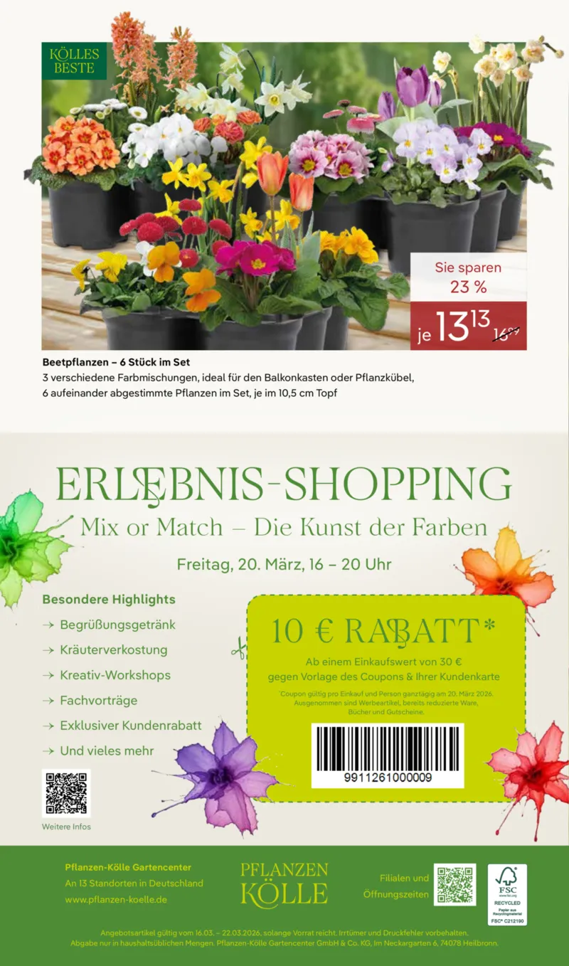Pflanzen Kölle Prospekt vom 16.03.2026, Seite 14