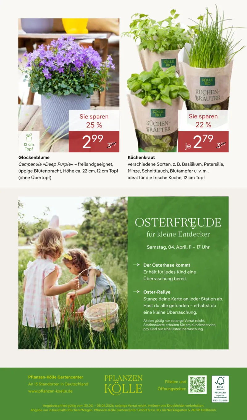 Pflanzen Kölle Prospekt vom 30.03.2026, Seite 14