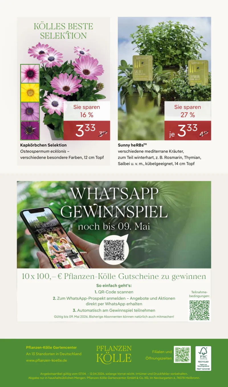 Pflanzen Kölle Prospekt vom 07.04.2026, Seite 16