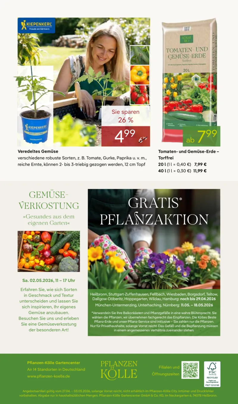 Pflanzen Kölle Prospekt vom 27.04.2026, Seite 14
