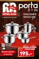 porta Möbel Prospekt vom 08.09.2025