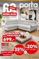 porta Möbel Prospekt vom 08.09.2025