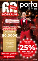 porta Möbel Prospekt vom 29.09.2025