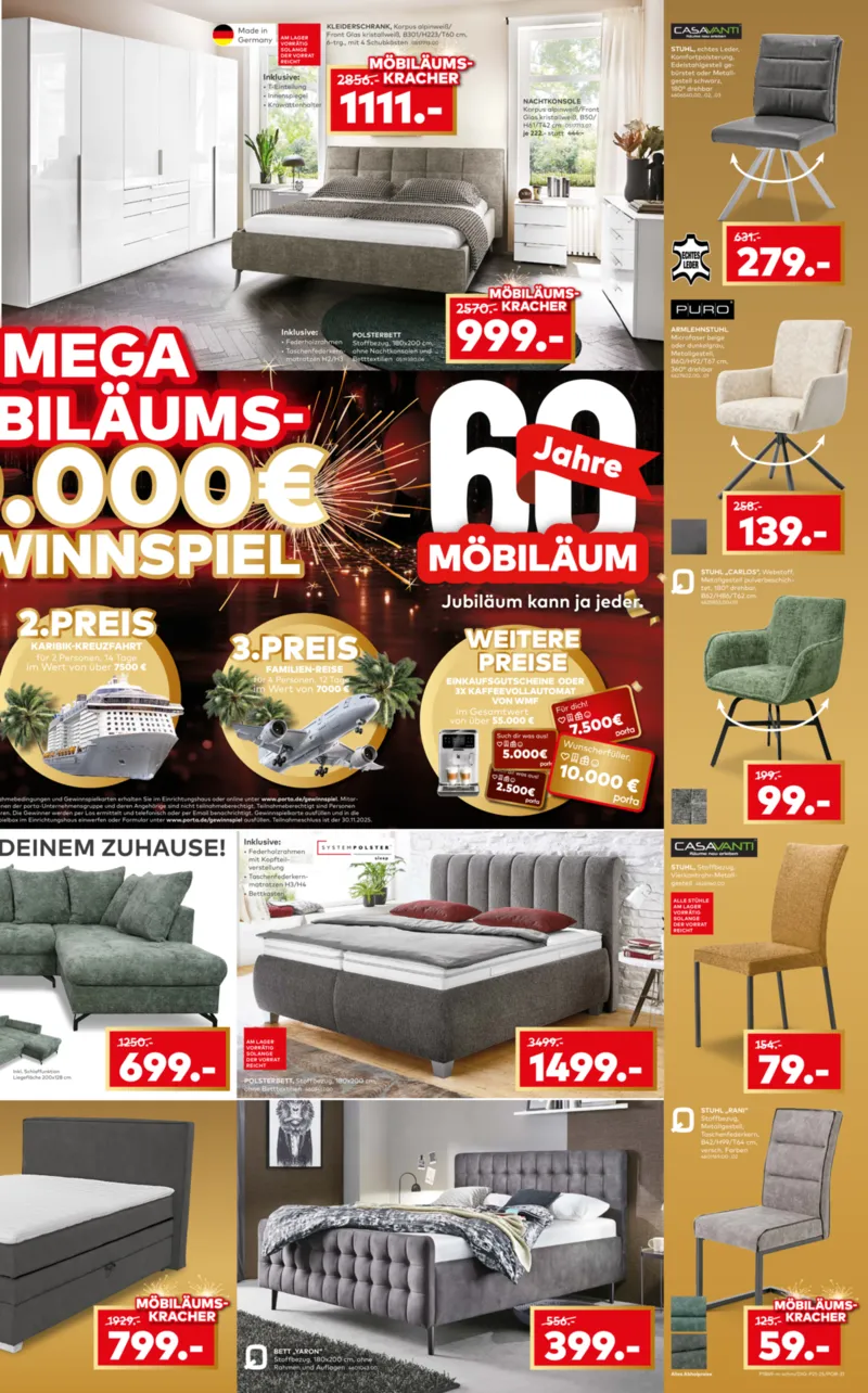 porta Möbel Prospekt vom 03.11.2025, Seite 3
