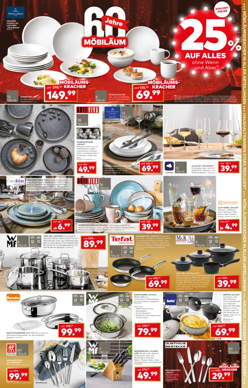 porta Möbel Prospekt vom 03.11.2025, Seite 1