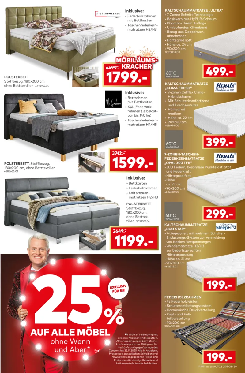 porta Möbel Prospekt vom 05.11.2025, Seite 11