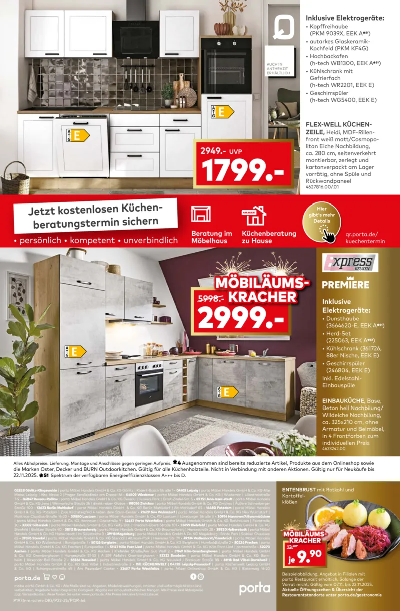 porta Möbel Prospekt vom 05.11.2025, Seite 16