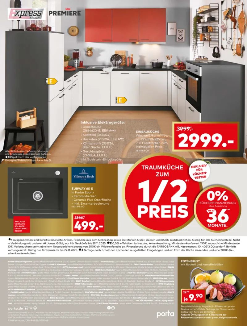 porta Möbel Prospekt vom 17.11.2025, Seite 12