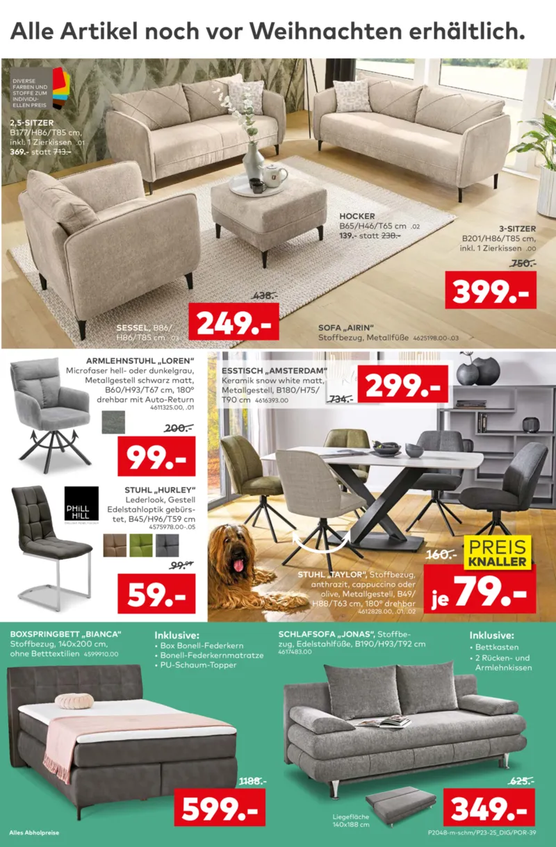 porta Möbel Prospekt vom 01.12.2025, Seite 11