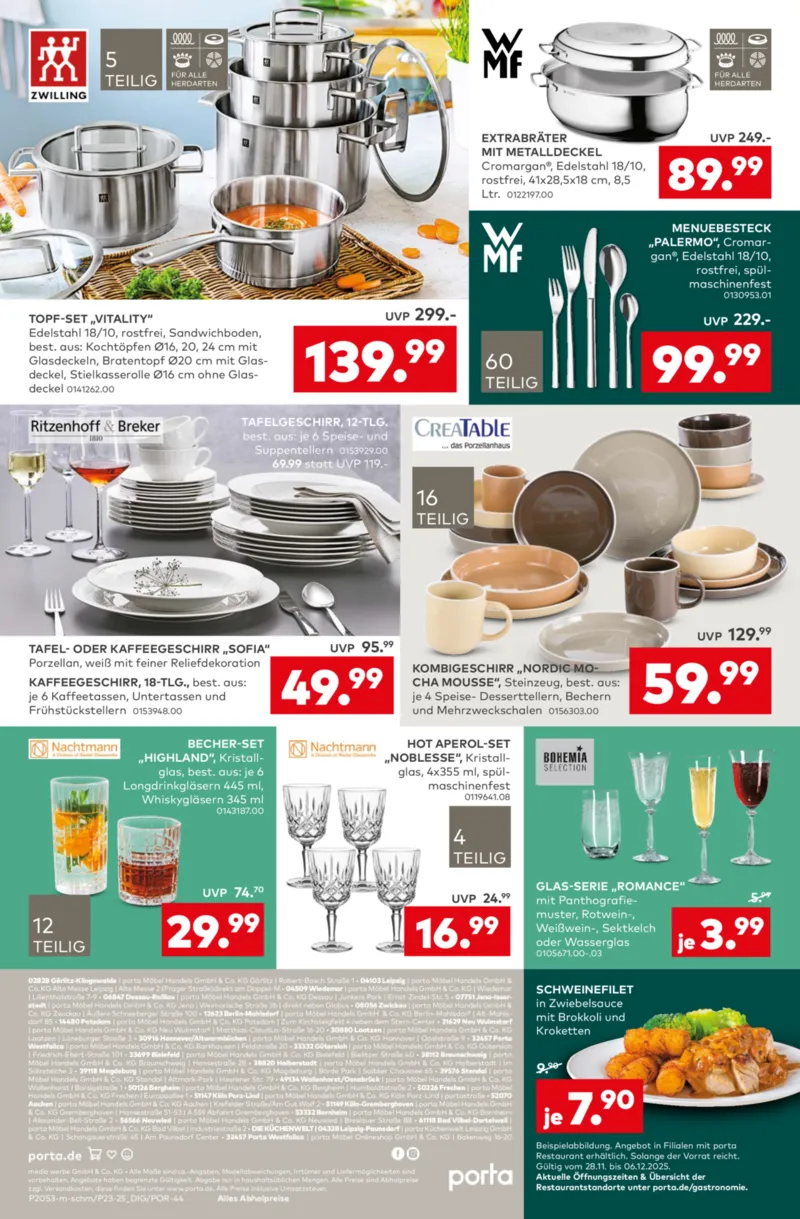 porta Möbel Prospekt vom 01.12.2025, Seite 16