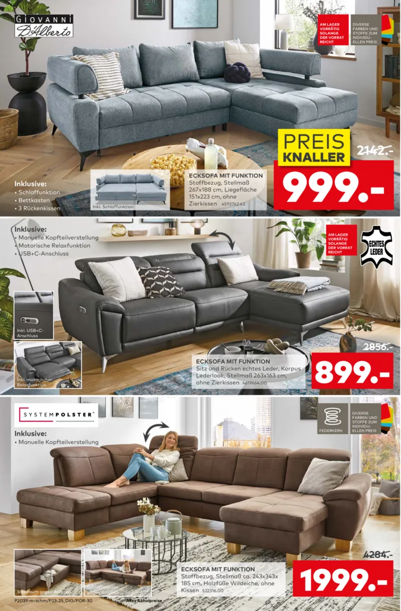 porta Möbel Prospekt vom 01.12.2025, Seite 4