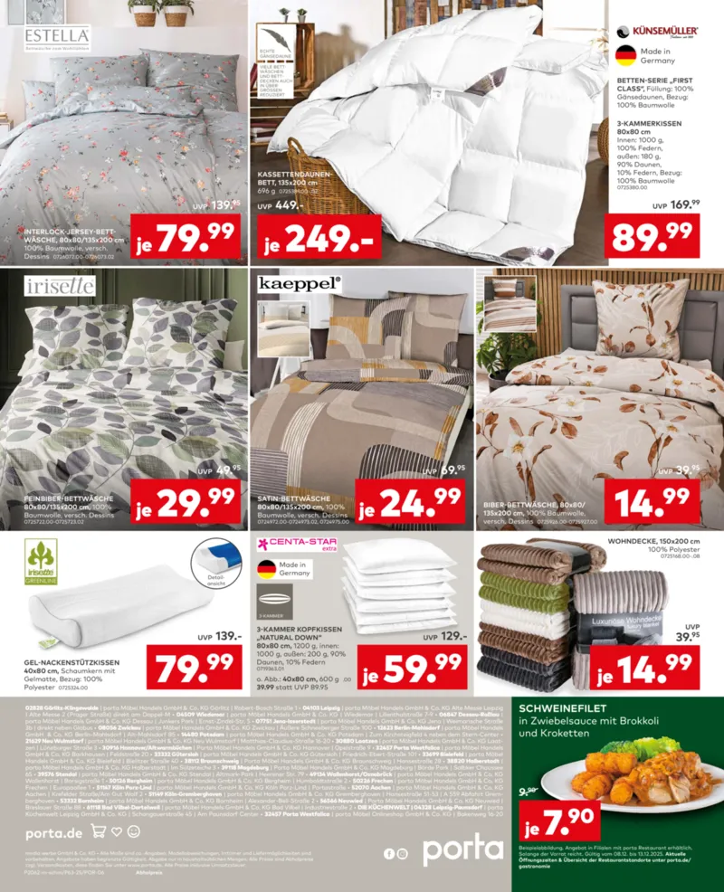 porta Möbel Prospekt vom 08.12.2025, Seite 4