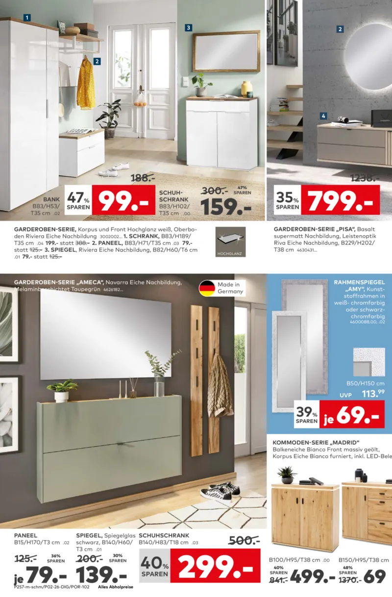 porta Möbel Prospekt vom 05.01.2026, Seite 18