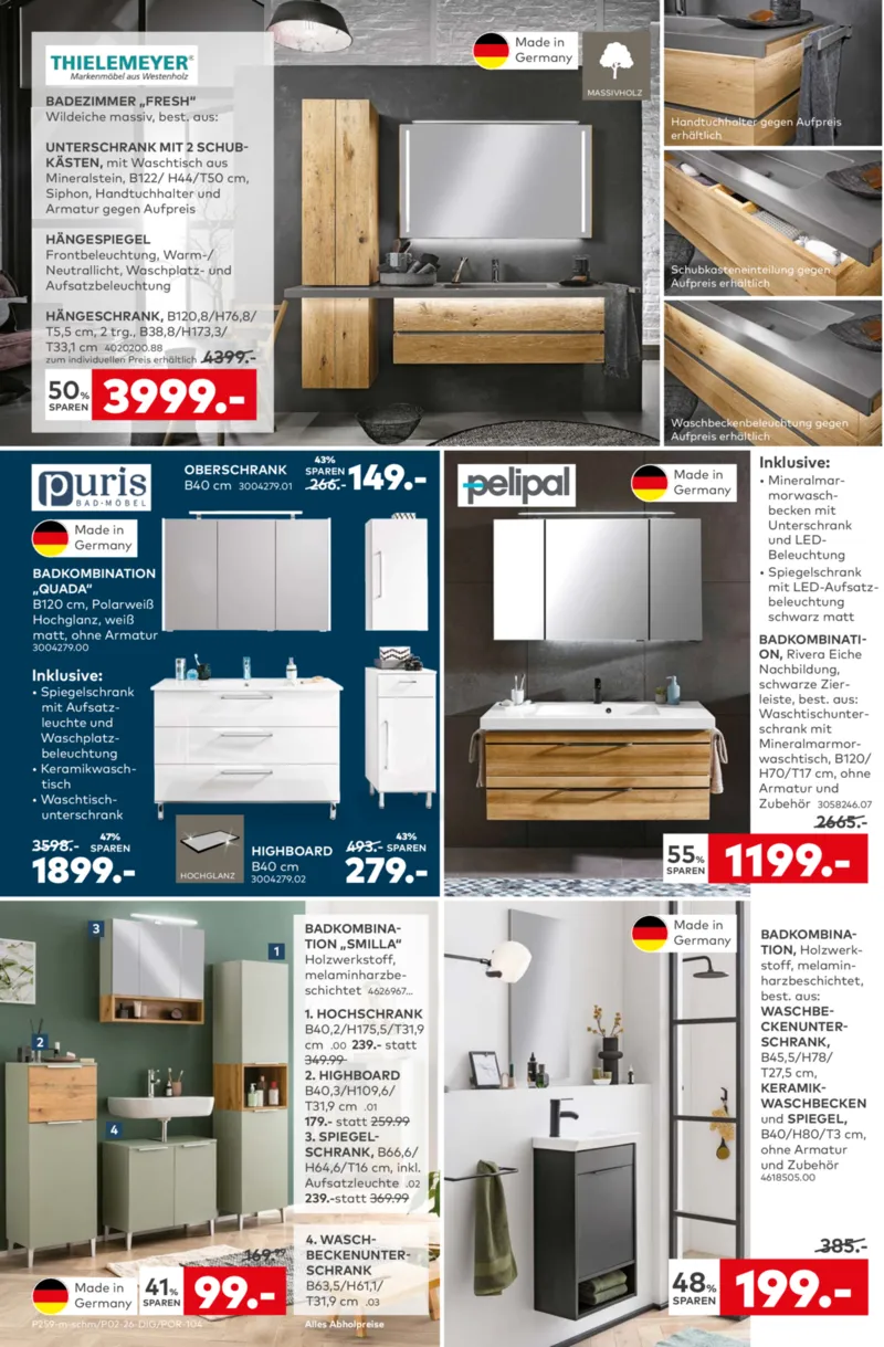 porta Möbel Prospekt vom 05.01.2026, Seite 20