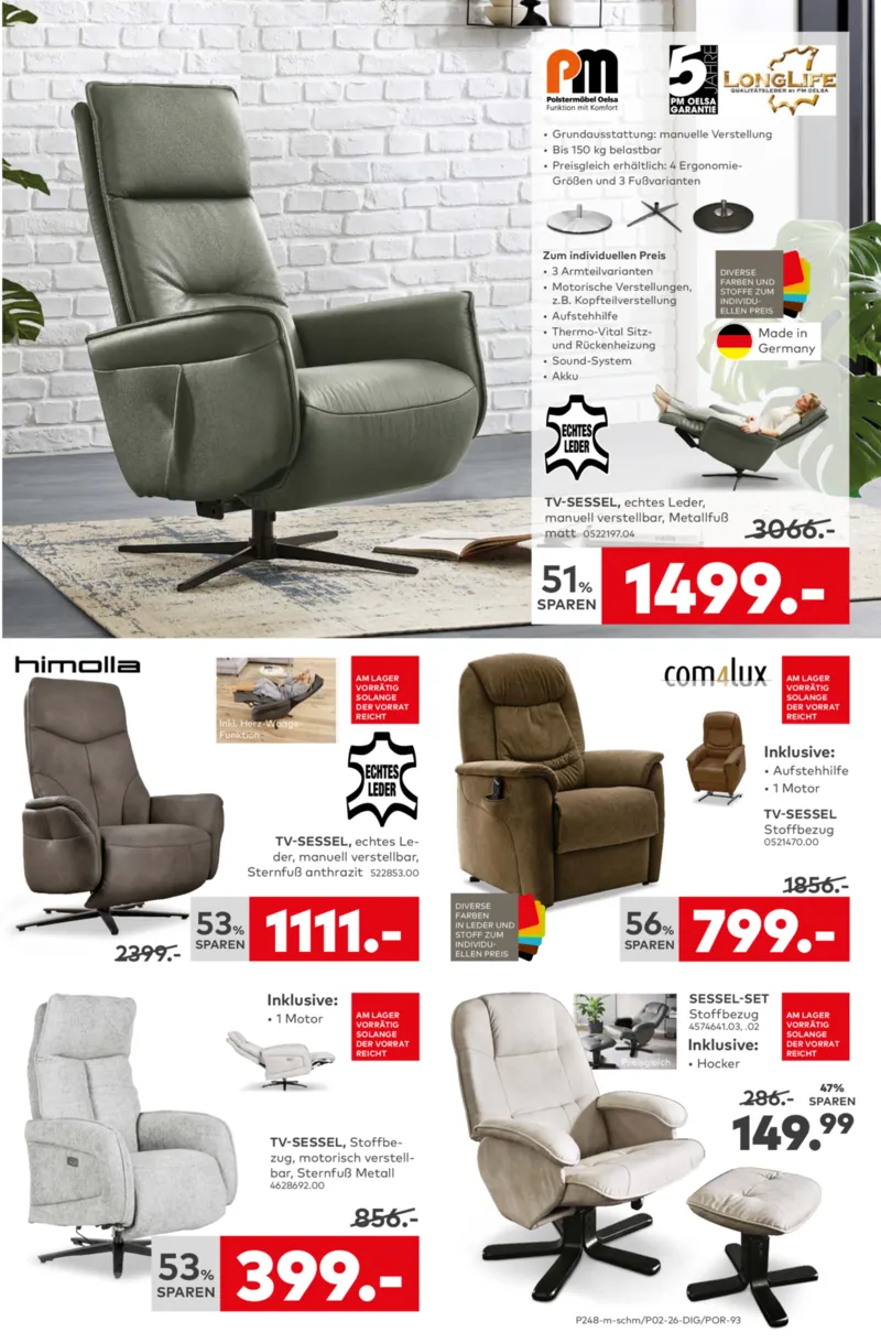 porta Möbel Prospekt vom 05.01.2026, Seite 9