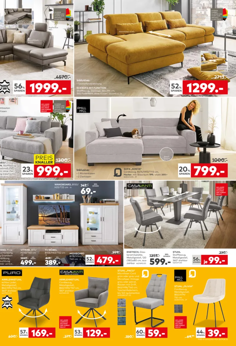 porta Möbel Prospekt vom 19.01.2026, Seite 3