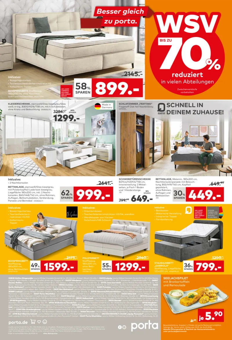 porta Möbel Prospekt vom 19.01.2026, Seite 4