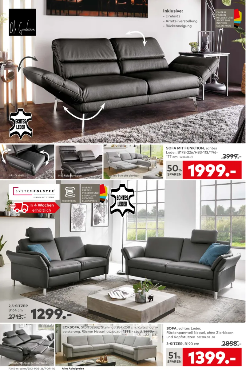 porta Möbel Prospekt vom 26.01.2026, Seite 6