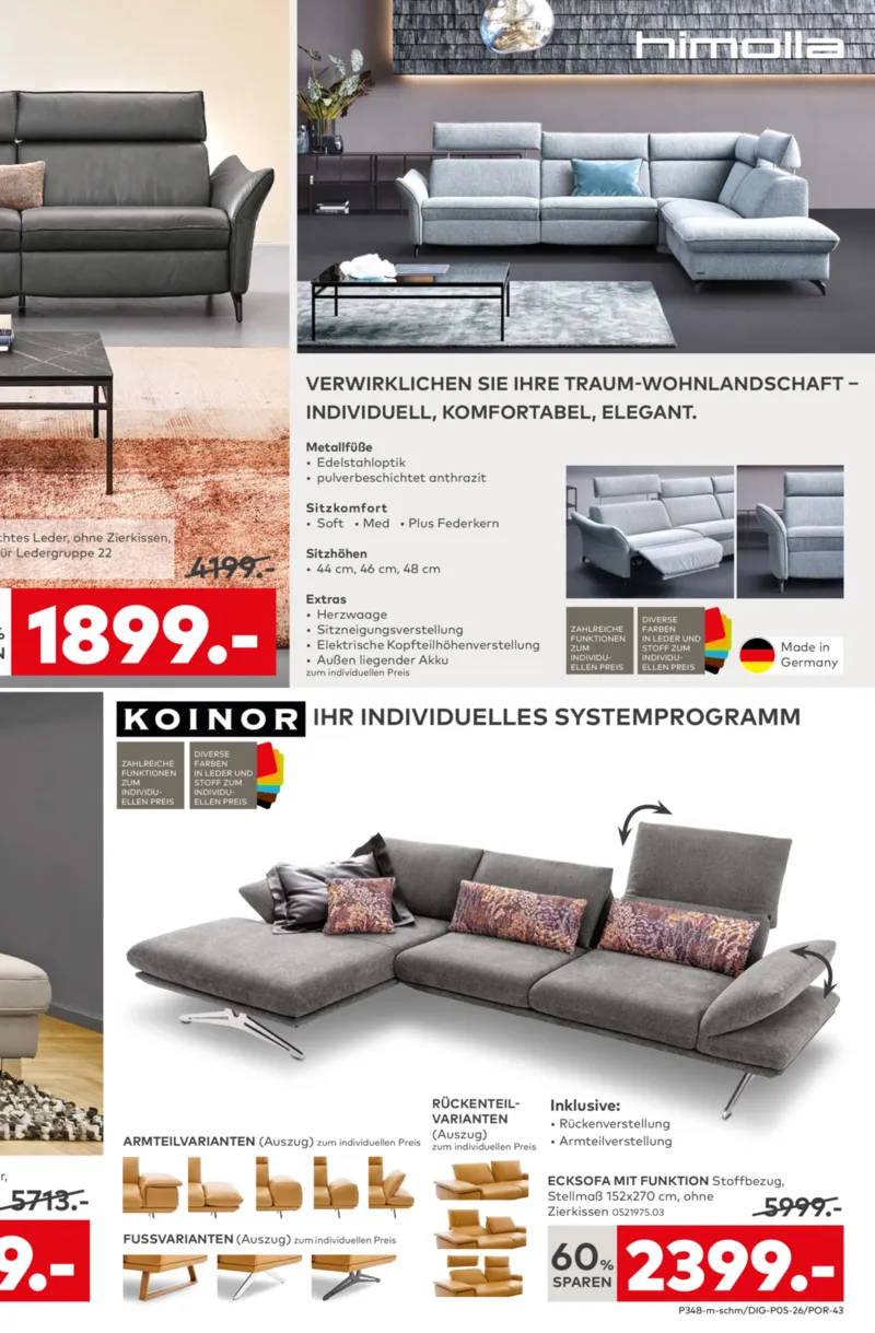 porta Möbel Prospekt vom 26.01.2026, Seite 9