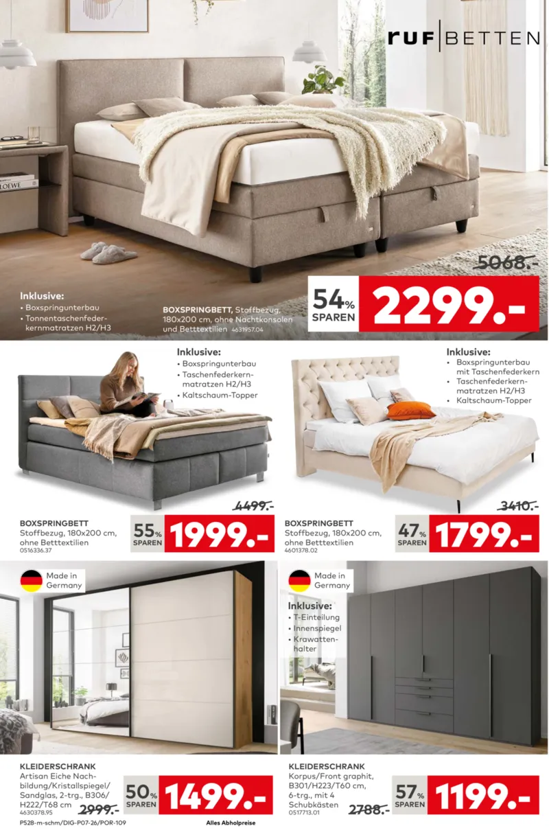 porta Möbel Prospekt vom 09.02.2026, Seite 18