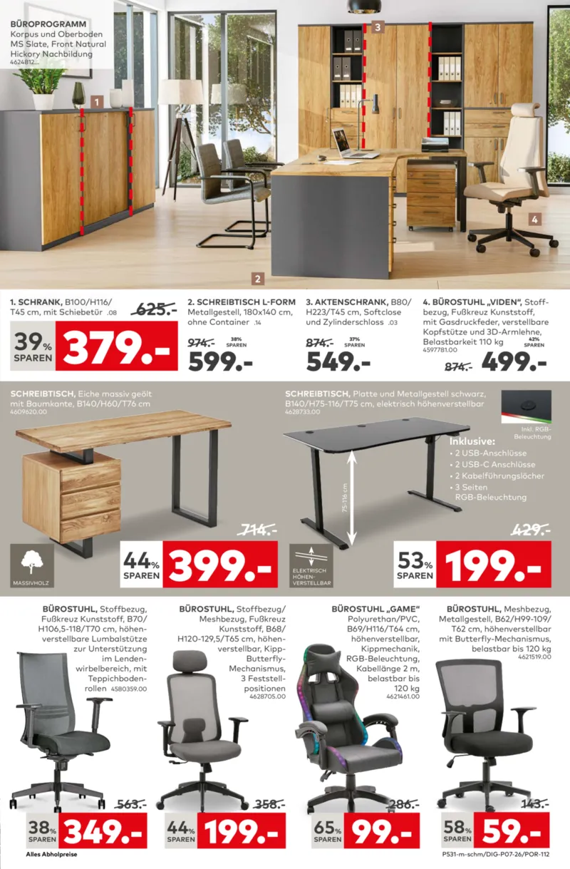 porta Möbel Prospekt vom 09.02.2026, Seite 21