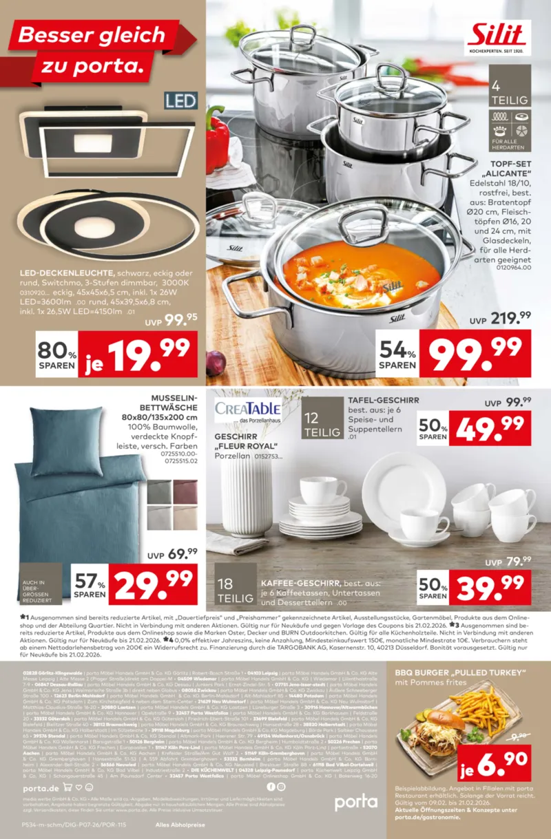 porta Möbel Prospekt vom 09.02.2026, Seite 24