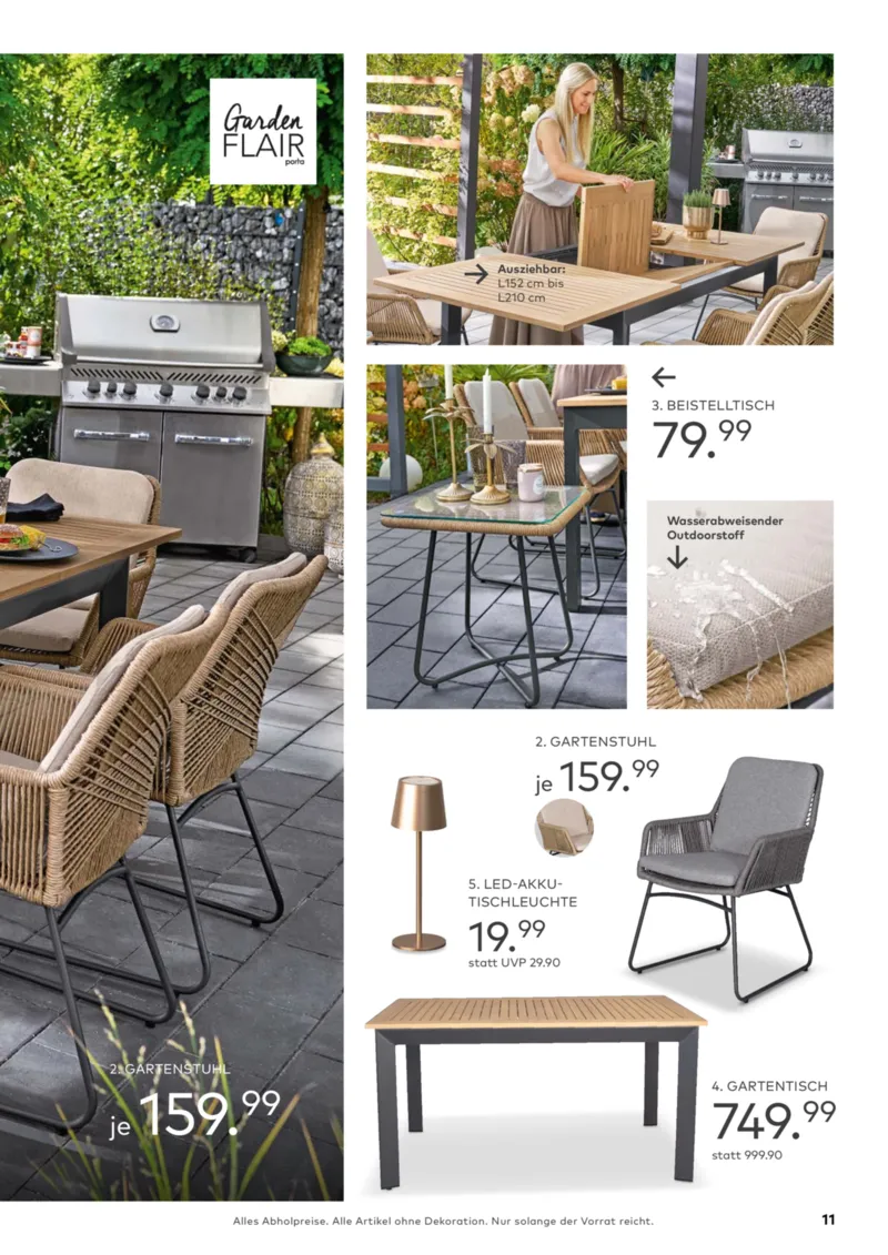 porta Möbel Prospekt vom 01.03.2026, Seite 11