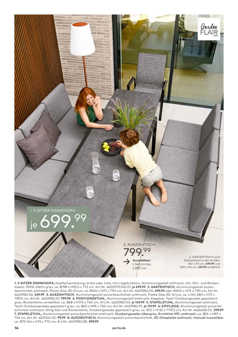 porta Möbel Prospekt vom 01.03.2026, Seite 14