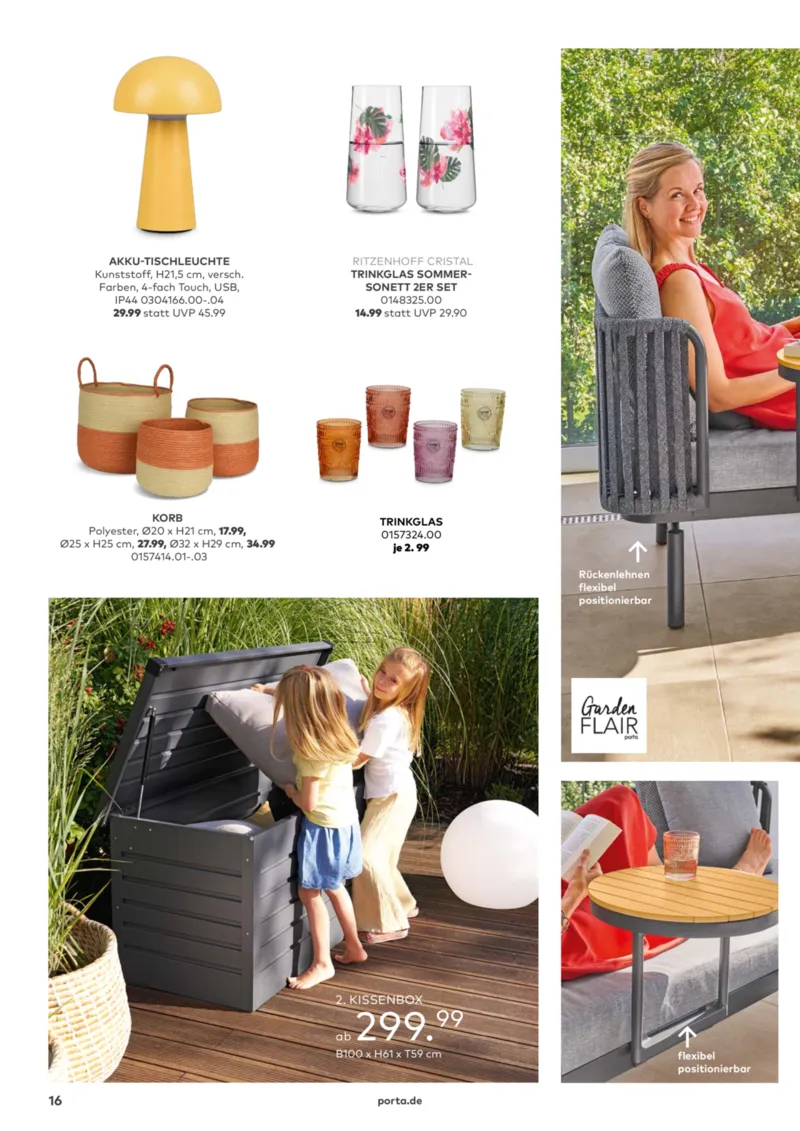 porta Möbel Prospekt vom 01.03.2026, Seite 16