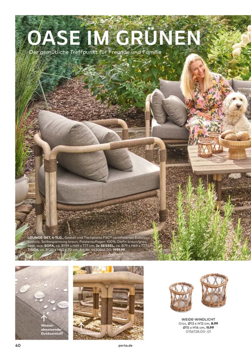 porta Möbel Prospekt vom 01.03.2026, Seite 40