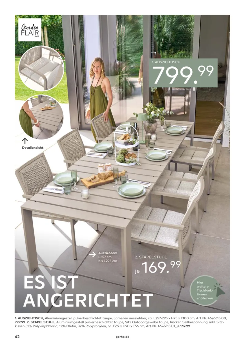 porta Möbel Prospekt vom 01.03.2026, Seite 42