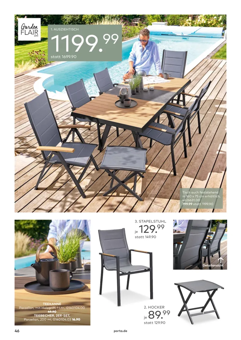 porta Möbel Prospekt vom 01.03.2026, Seite 46