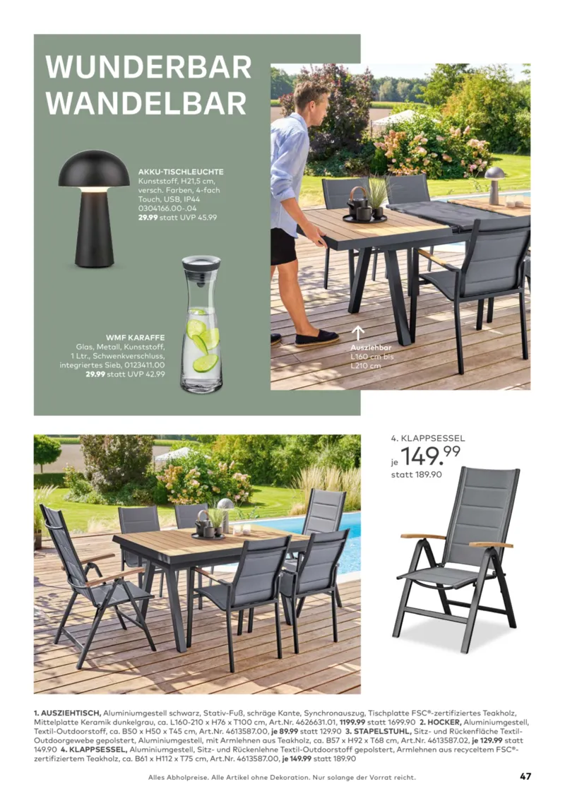 porta Möbel Prospekt vom 01.03.2026, Seite 47