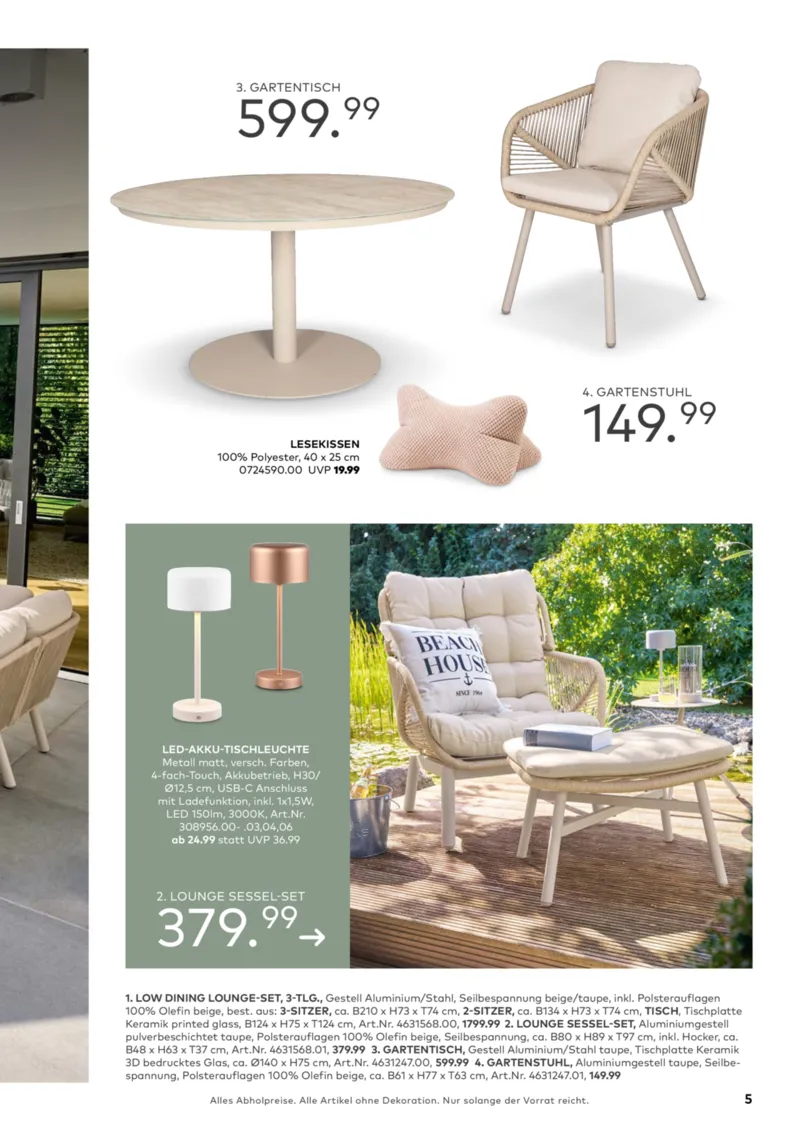 porta Möbel Prospekt vom 01.03.2026, Seite 5