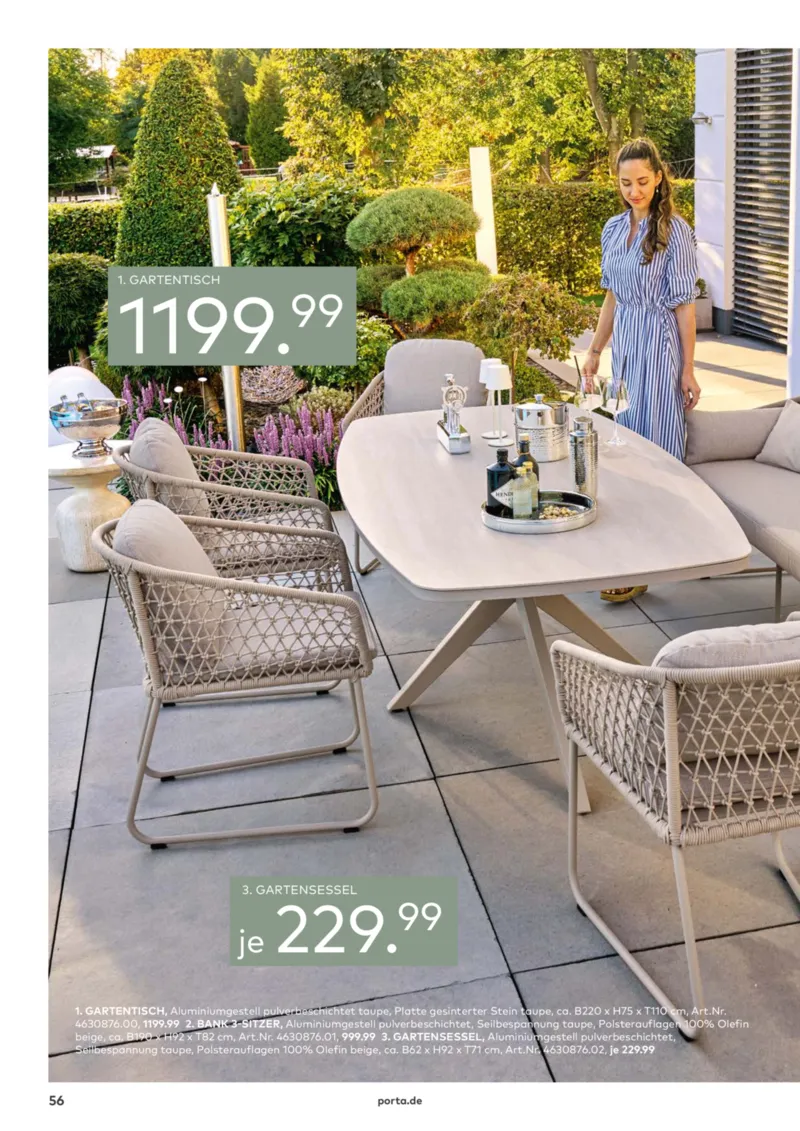 porta Möbel Prospekt vom 01.03.2026, Seite 56
