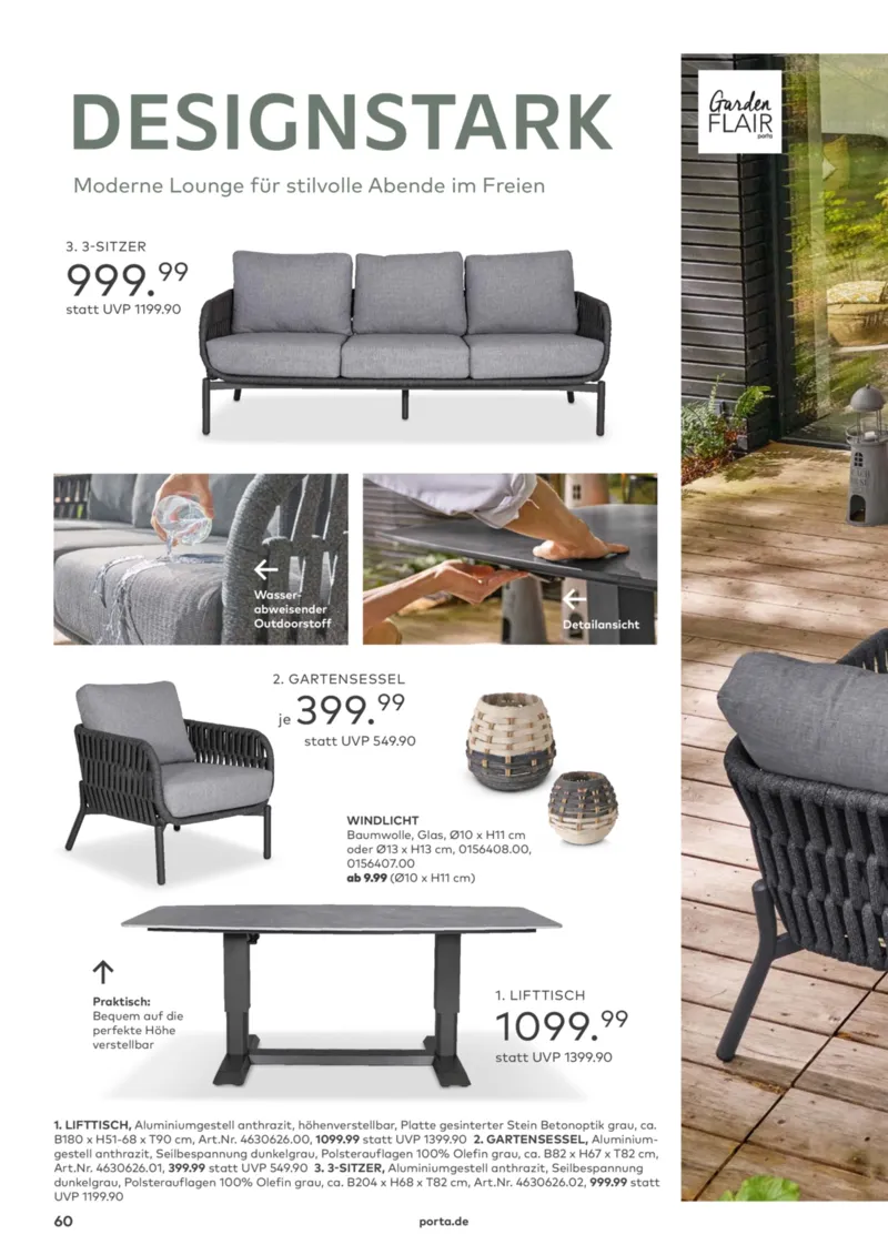 porta Möbel Prospekt vom 01.03.2026, Seite 60