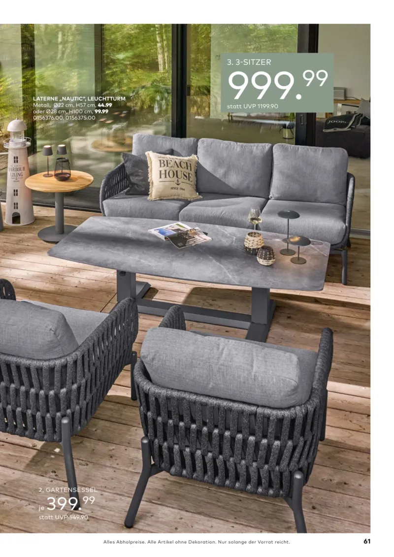 porta Möbel Prospekt vom 01.03.2026, Seite 61