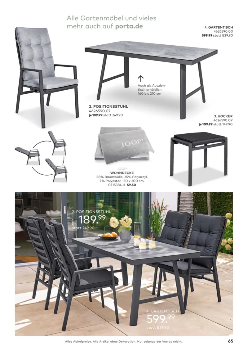 porta Möbel Prospekt vom 01.03.2026, Seite 65
