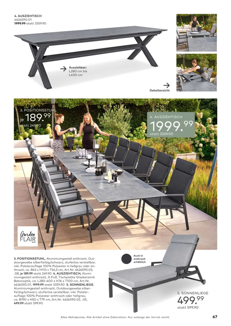 porta Möbel Prospekt vom 01.03.2026, Seite 67