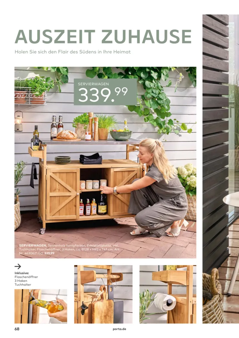porta Möbel Prospekt vom 01.03.2026, Seite 68