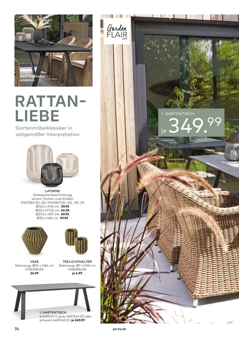 porta Möbel Prospekt vom 01.03.2026, Seite 74
