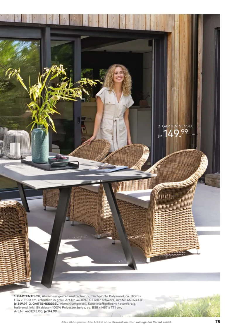porta Möbel Prospekt vom 01.03.2026, Seite 75