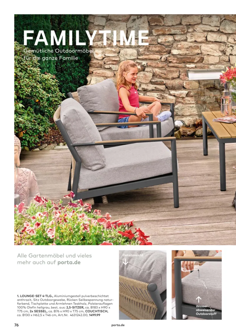 porta Möbel Prospekt vom 01.03.2026, Seite 76