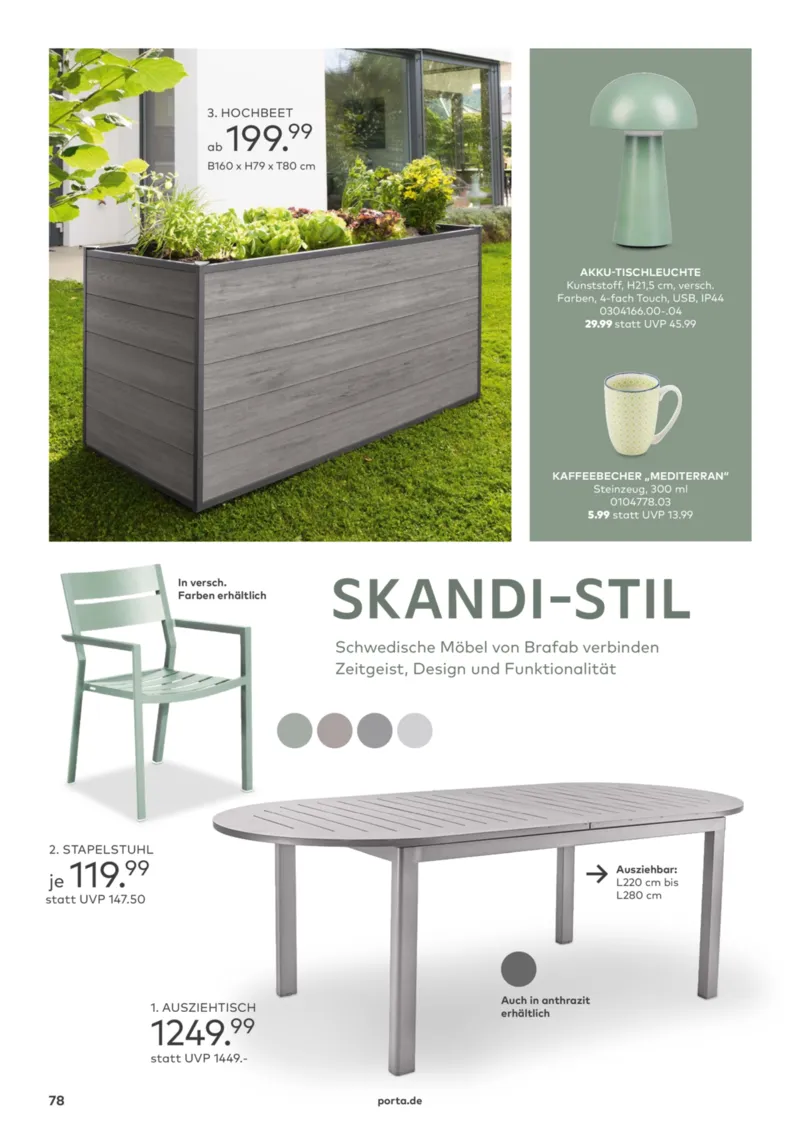 porta Möbel Prospekt vom 01.03.2026, Seite 78
