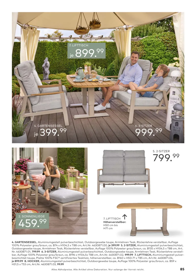 porta Möbel Prospekt vom 01.03.2026, Seite 85