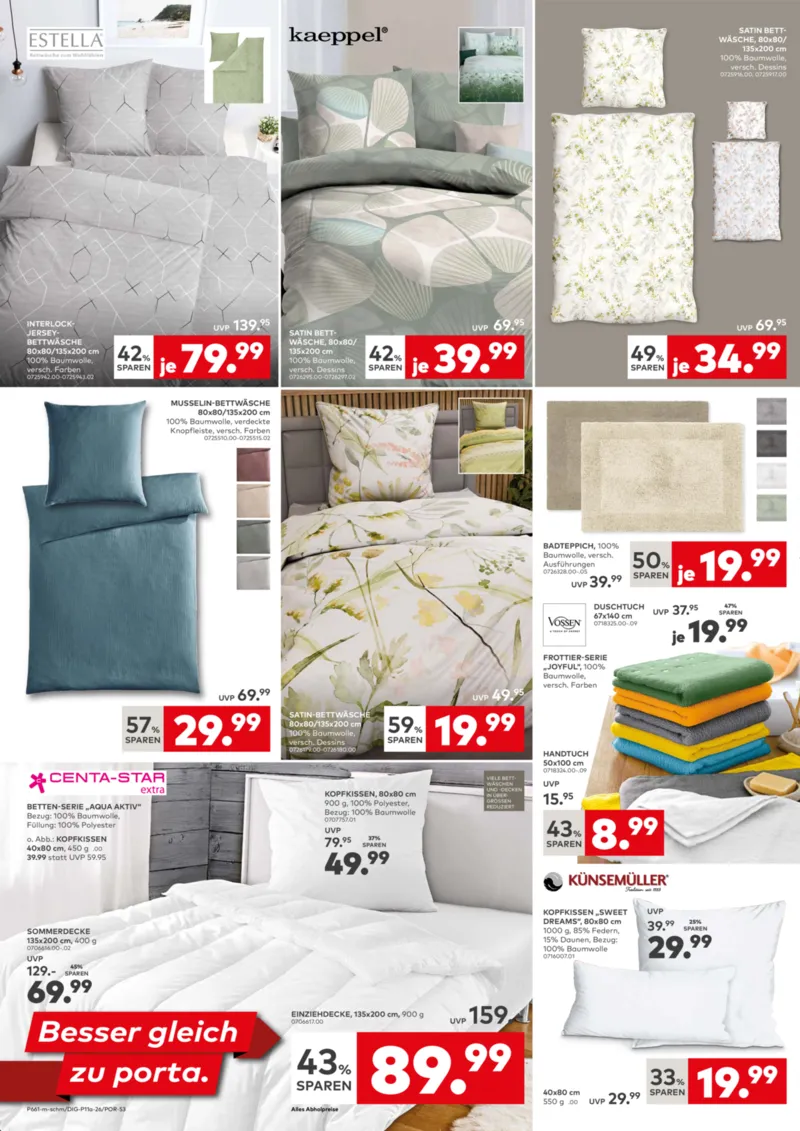 porta Möbel Prospekt vom 02.03.2026, Seite 2