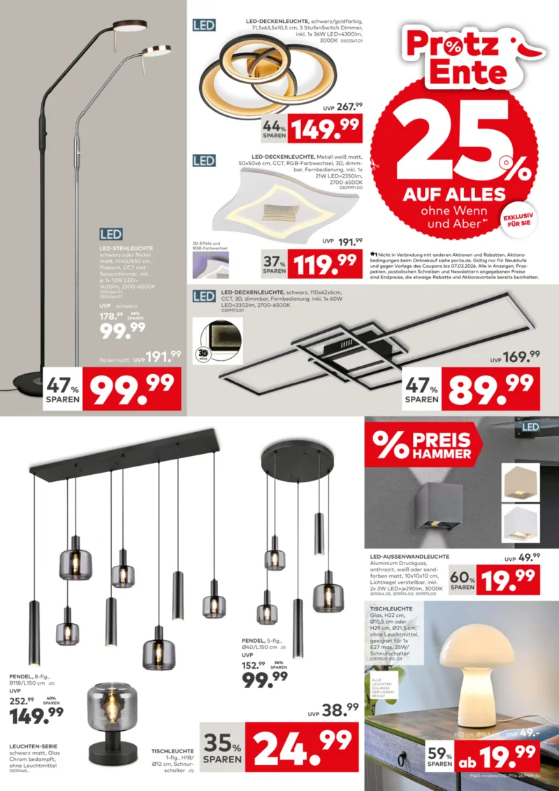 porta Möbel Prospekt vom 02.03.2026, Seite 3