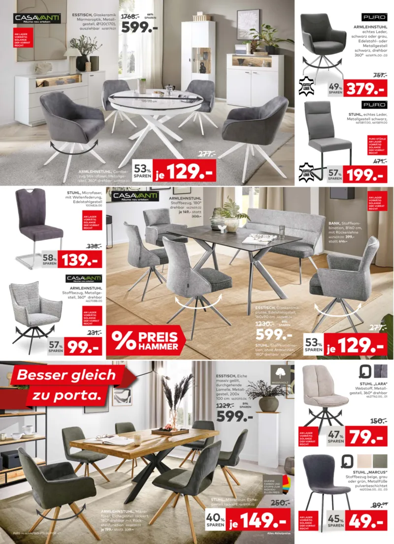 porta Möbel Prospekt vom 02.03.2026, Seite 4