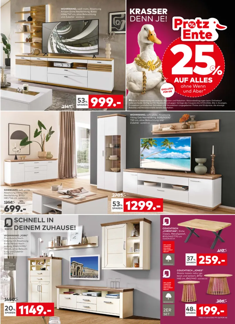 porta Möbel Prospekt vom 02.03.2026, Seite 5