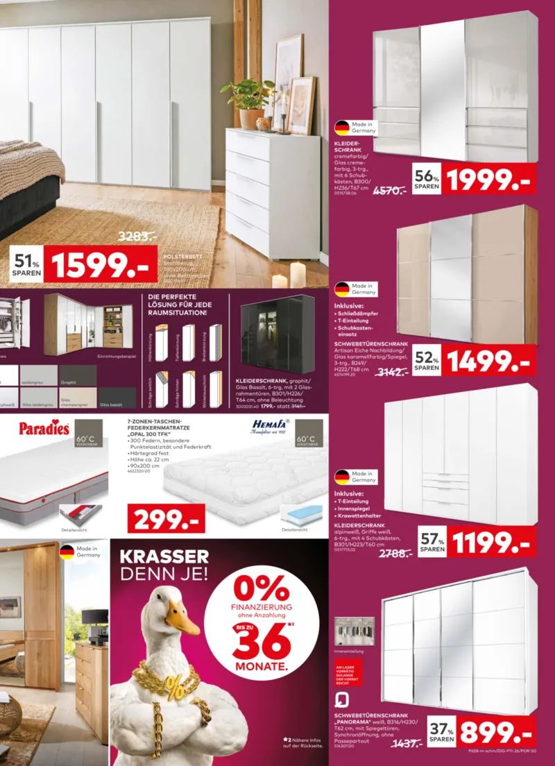 porta Möbel Prospekt vom 02.03.2026, Seite 7